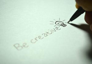 Seien Sie kreativ